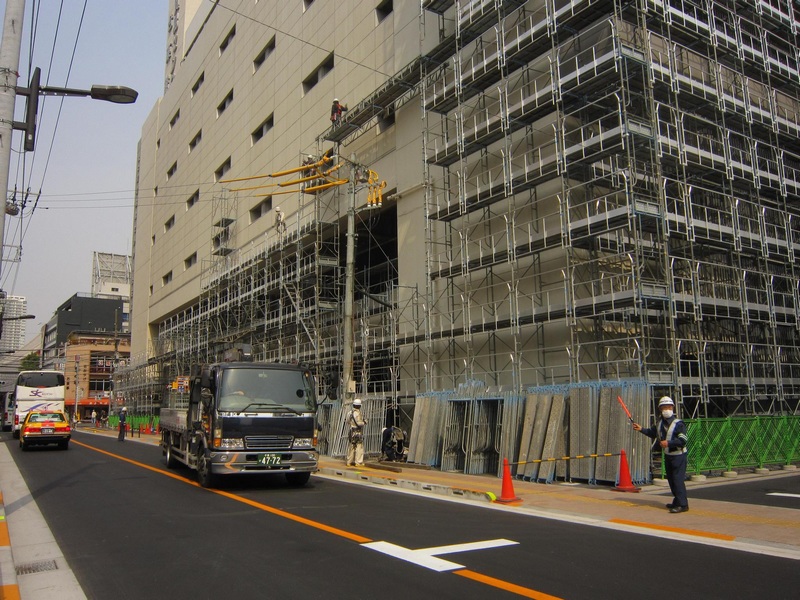 新野日本三年建筑工